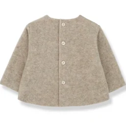 1+ in the family AW24 30% Off Alex Sweater in Beige by 1+ in the Family