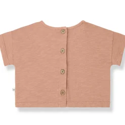 Kids 1+ In The Family SS24 50% Off Annalisa Top in Apricot by 1+ in the Family