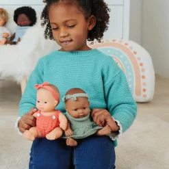 Miniland Baby Girl Doll (21cm Asian) by