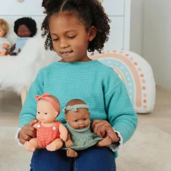 Miniland Baby Girl Doll (21cm Hispanic) by