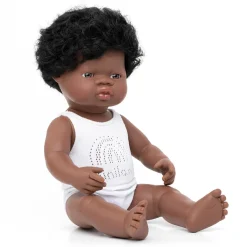 Miniland Boy Doll (38cm African) by