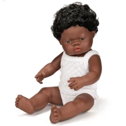 Miniland Boy Doll (38cm African) by