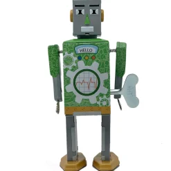 Mr & Mrs Tin Eco Bot Wind Up Tin Robot (Limited Edition) by