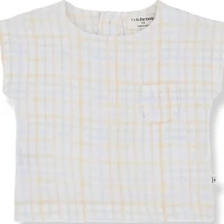 Kids 1+ In The Family SS25 Eder Top in Ecru by 1+ in the Family