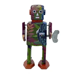 Mr & Mrs Tin Forest Bot Wind Up Tin Robot (Limited Edition) by