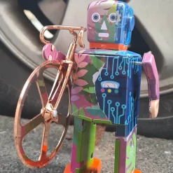 Mr & Mrs Tin Forest Bot Wind Up Tin Robot (Limited Edition) by
