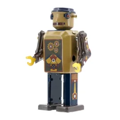 Mr & Mrs Tin Gear Bot Wind Up Tin Robot (Limited Edition) by