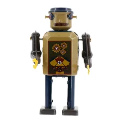 Mr & Mrs Tin Gear Bot Wind Up Tin Robot (Limited Edition) by