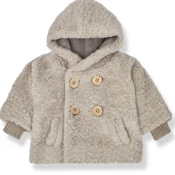 1+ In The Family 50% Off Sale Guido Jacket in Taupe by 1+ in the Family - Last One In Stock - 3 Months