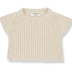 1+ In The Family 50% Off Sale Indy Blouse in Ecru by 1+ in the Family - Last Ones In Stock - 6-12 Months
