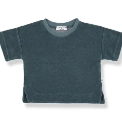 Kids 1+ In The Family SS25 Pietro Top in Petroleum by 1+ in the Family