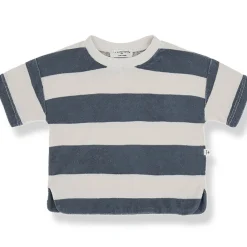 Kids 1+ In The Family SS25 Ricardo Top in Petroleum by 1+ in the Family